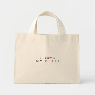 Bolsa Tote Mini Professor dia de os namorados