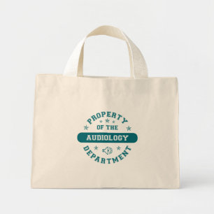 Bolsa Tote Mini Propriedade do Departamento de Audiologia