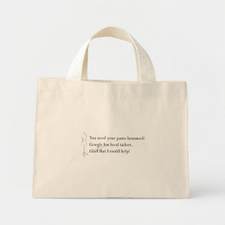 Bolsa Tote Mini "Que Bom Que Eu Pude Ajudar!"Bolsa