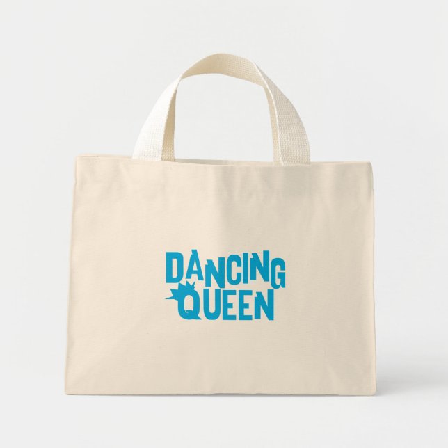 Bolsa Tote Mini Rainha da dança (Frente)