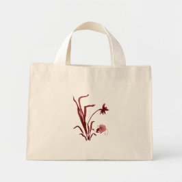 Bolsa Tote Mini Rato sob a grama