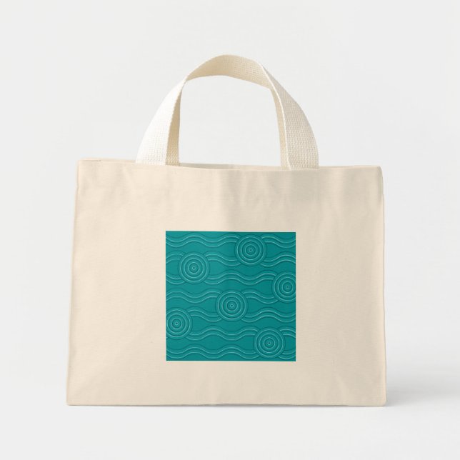 Bolsa Tote Mini Recife de arte original (Frente)