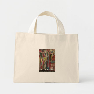 Bolsa Tote Mini revestimento azul