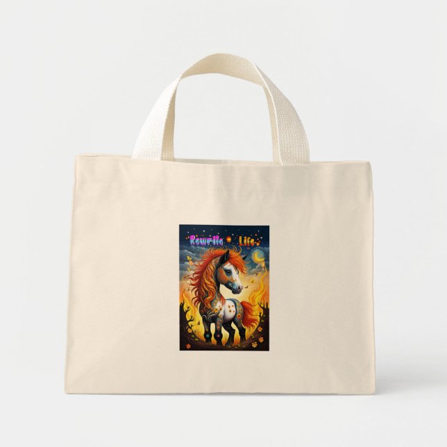 Bolsa Tote Mini Rewrite Life (Frente)