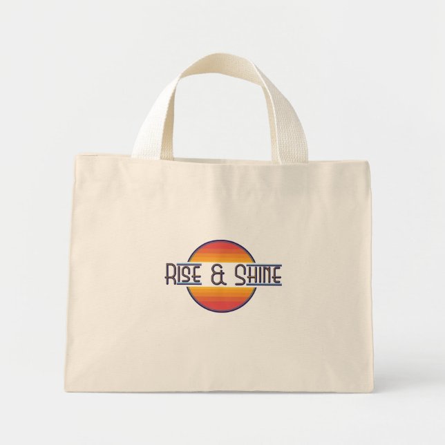 Bolsa Tote Mini Rise e Brilho (Frente)