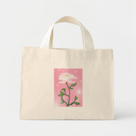 Bolsa Tote Mini Rosa para uma mãe