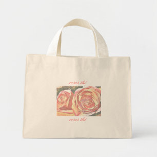 Bolsa Tote Mini Rosas Chá do Jardim