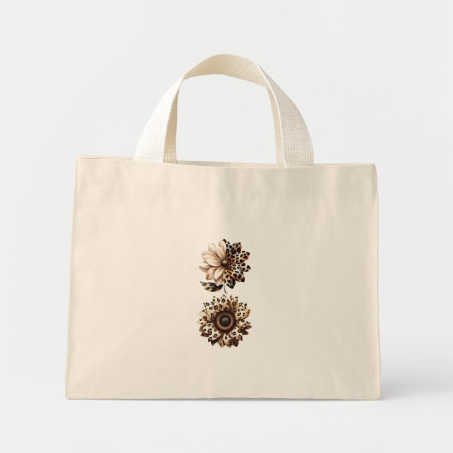 Bolsa Tote Mini Sac de Courses Élégant – Design Chic et Pratique p (Frente)