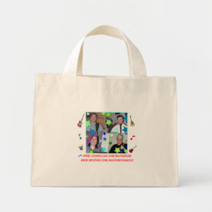 Bolsa Tote Mini Saco Banda pequeno