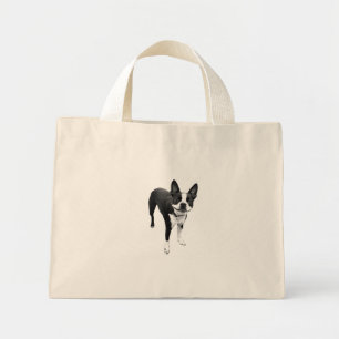 Bolsa Tote Mini saco de cachorro sorridente