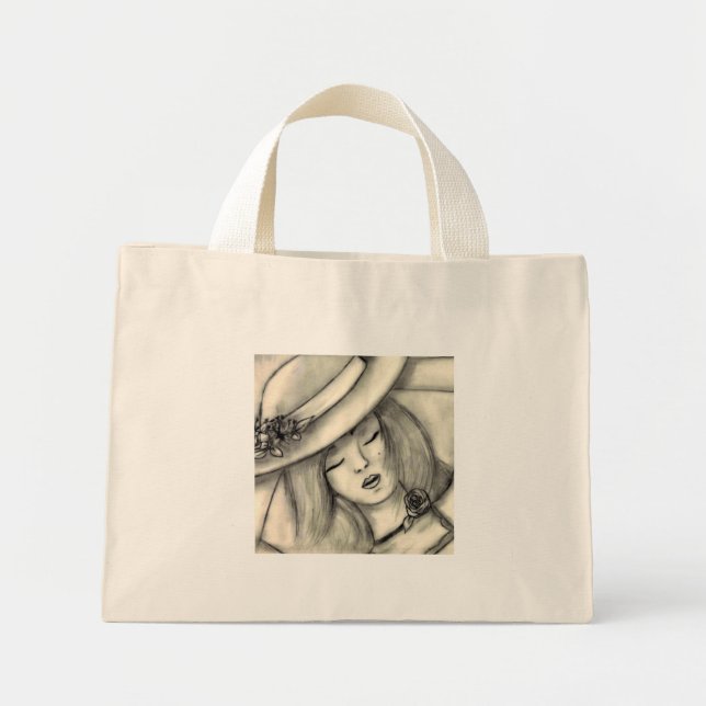 Bolsa Tote Mini saco de caneta (Frente)