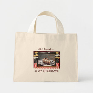 BOLSA TOTE MINI SACO DE CHOCOLATE