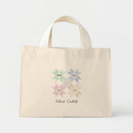 Bolsa Tote Mini Saco de compras Costure Fofa