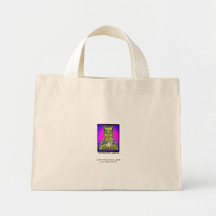 Bolsa Tote Mini Saco de Compras de desenho animado engraçado do ha