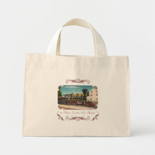 Bolsa Tote Mini Saco de ferramentas de locomotiva da Vintage