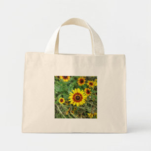 Bolsa Tote Mini Saco de Flor Amarelo