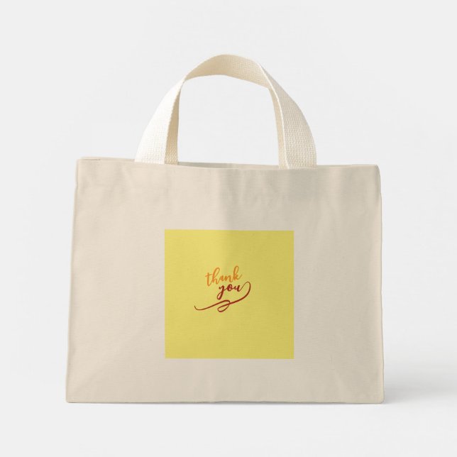 Bolsa Tote Mini Saco de mão (Verso)