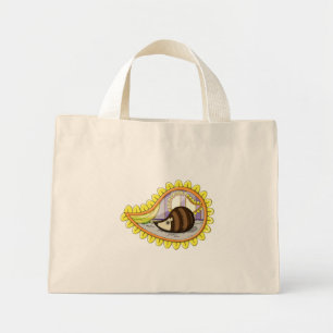 Bolsa Tote Mini Saco de mão da Chrissy oouriço-cacheiro