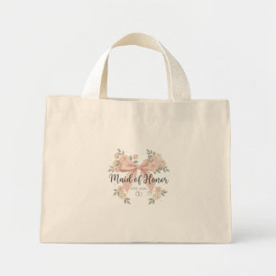 Bolsa Tote Mini Saco de Mão da Dama de Honra, Festa Bridal Persona