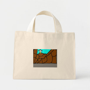 Bolsa Tote Mini Saco de Montanha Subindo