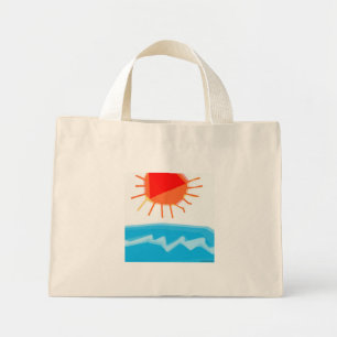 Bolsa Tote Mini Saco de Onda