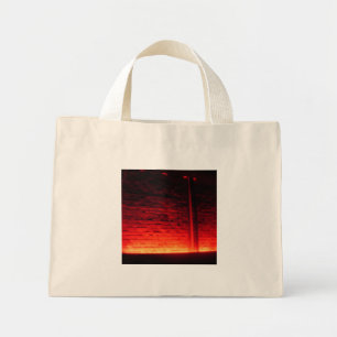Bolsa Tote Mini Saco de Parede Vermelha