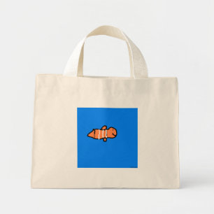 Bolsa Tote Mini Saco de peixe de palhaço