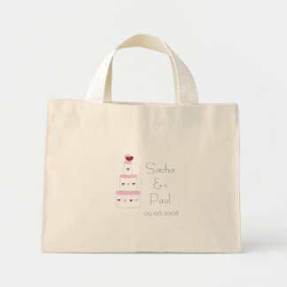 Bolsa Tote Mini Saco de presente de bolo de casamento