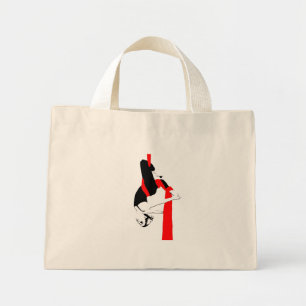 Bolsa Tote Mini Saco de Sedas Aéreas