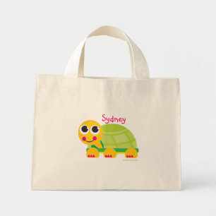 Bolsa Tote Mini Saco de Tartaruga Cute Personalizado