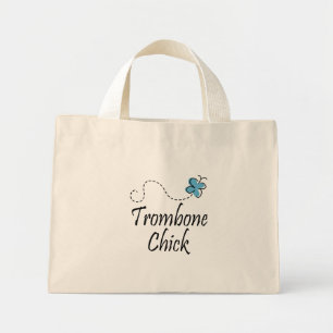 Bolsa Tote Mini Saco de Tote de Trombone Bonito