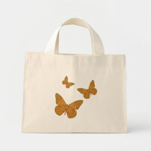 Bolsa Tote Mini Saco de Tote Monarca Indiano