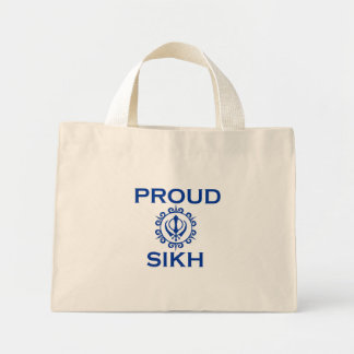 Bolsa Tote Mini Saco do SIKH orgulhoso