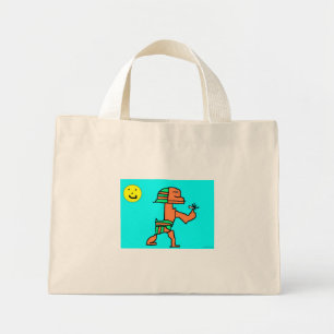 Bolsa Tote Mini Saco Egípcio