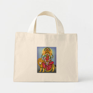 Bolsa Tote Mini Saco Personalizado Arte de Proteção Divina da Deus