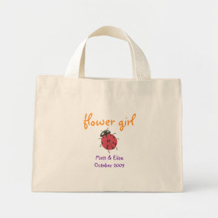Bolsa Tote Mini Saco tote Karate Kat para menina de flores