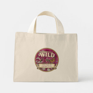 Bolsa Tote Mini Saco Tote Personalizado Jardim Selvagem Polinizado