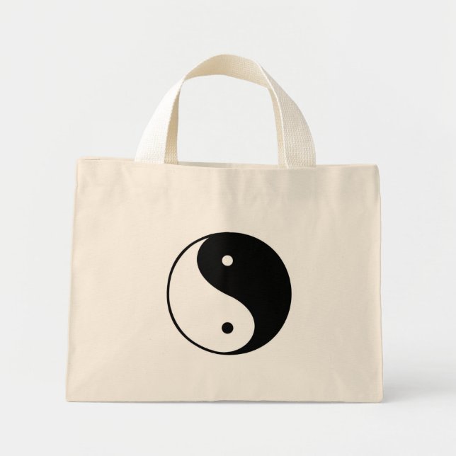 Bolsa Tote Mini Saco Yin-Yang (Frente)