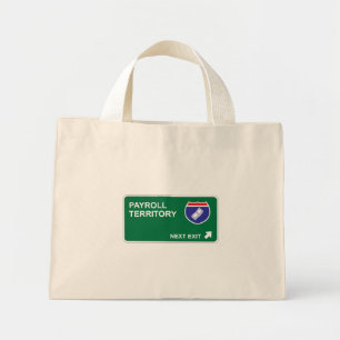 Bolsa Tote Mini Saída Seguinte da Folha de Pagamento