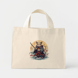 Bolsa Tote Mini Samurai Rat Women's Tote Bags