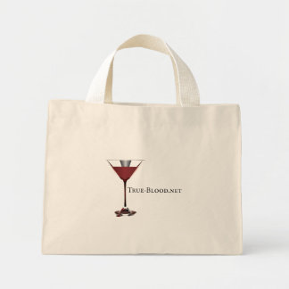 Bolsa Tote Mini Sangue Verdadeiro.net Martini Saco de Tote de Vidr