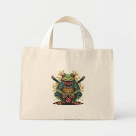 Bolsa Tote Mini Sapo samurai guerreiro Tiny Tote