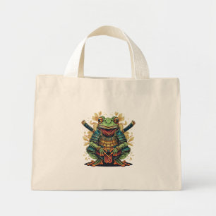Bolsa Tote Mini Sapo samurai guerreiro Tiny Tote