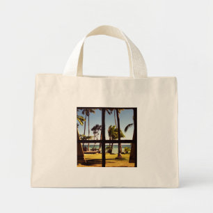 Bolsa Tote Mini Scene bagttcn tropical de Fiji Beach