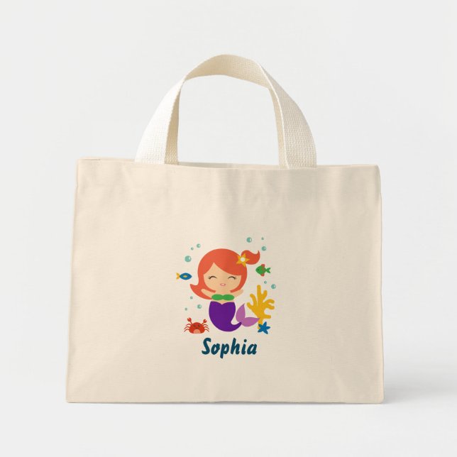 Bolsa Tote Mini Sereia (Frente)
