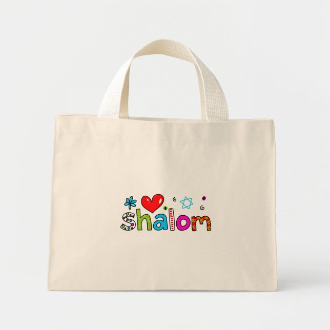 Bolsa Tote Mini Shalom (Frente)