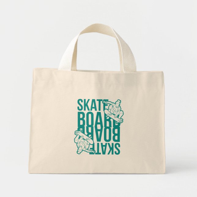 Bolsa Tote Mini skateboard  (Frente)