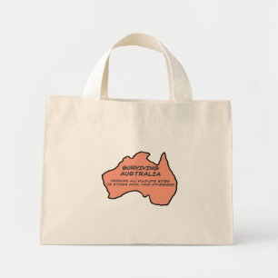 Bolsa Tote Mini Sobrevivendo à Austrália