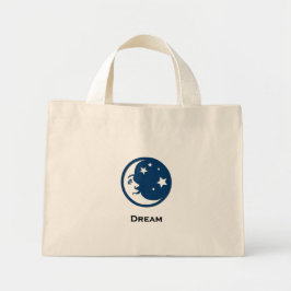 Bolsa Tote Mini Sonho das estrelas da lua