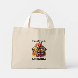 Bolsa Tote Mini Sou alérgico às manhãs!